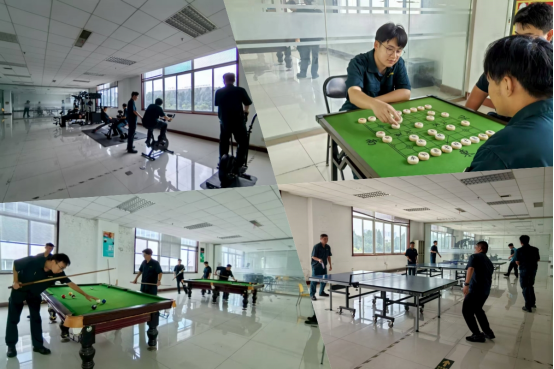 山重建機（濟寧）公司 職工活動中心煥新升級